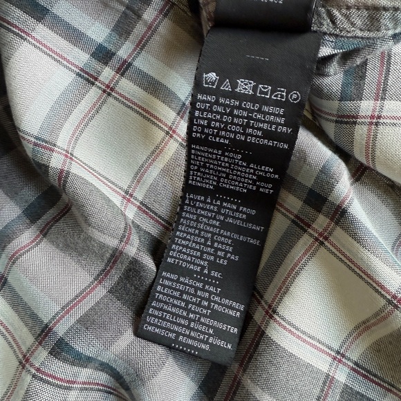 Harley-Davidson Women's Rayon Plaid Shirt Yarn Dyed 96061-20VW/022L Size 2XL NWT - Picture 11 of 11